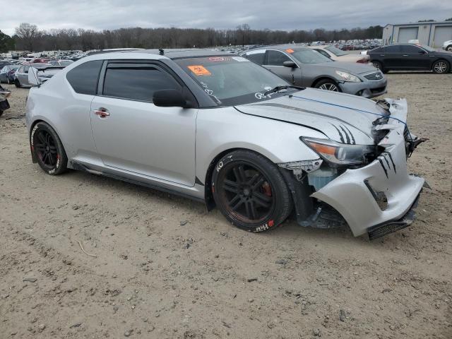 JTKJF5C77D3048309 - 2013 TOYOTA SCION TC ნაცრისფერი ფოტო 4