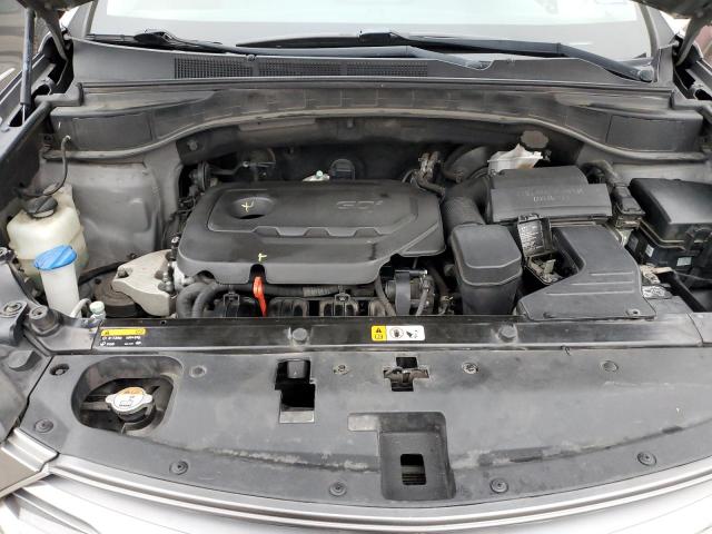 5XYZT3LB1HG429487 - 2017 HYUNDAI SANTA FE S SILVER photo 12