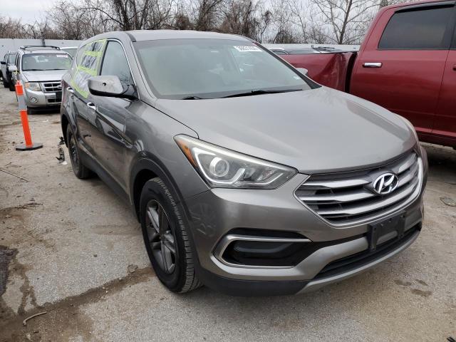 5XYZT3LB1HG429487 - 2017 HYUNDAI SANTA FE S SILVER photo 4