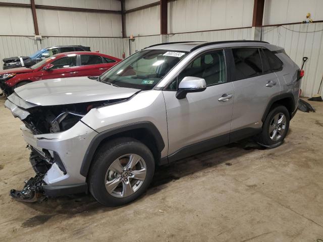 4T3RWRFV7NU074502 - 2022 TOYOTA RAV4 XLE SILVER photo 1