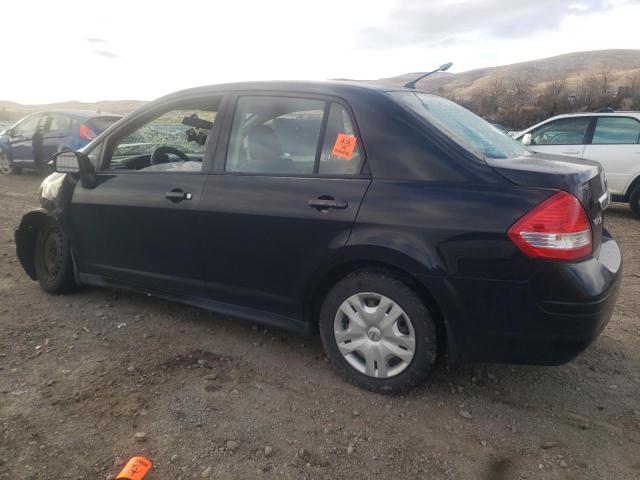 3N1BC11EX9L425390 - 2009 NISSAN VERSA S BLACK photo 2