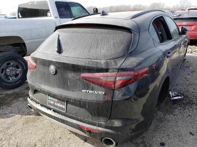 ZASFAKPN8J7B91462 - 2018 ALFA ROMEO STELVIO SPORT Schwarz Foto 3