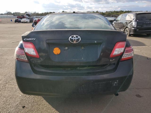 4T1BF3EK1BU667136 - 2011 TOYOTA CAMRY BASE BLACK photo 6