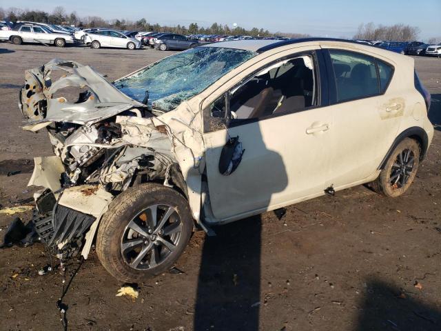 JTDKDTB30J1600986 - 2018 TOYOTA PRIUS C BEIGE photo 1