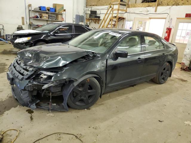 3FAHP0HG5AR243262 - 2010 FORD FUSION SE BLACK photo 1