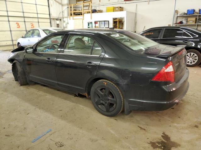 3FAHP0HG5AR243262 - 2010 FORD FUSION SE BLACK photo 2