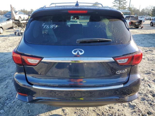 5N1AL0MM8GC514885 - 2016 INFINITI QX60 BLUE photo 6