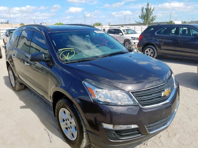 1GNKRFED1FJ209156 - 2015 CHEVROLET TRAVERSE LS  photo 1