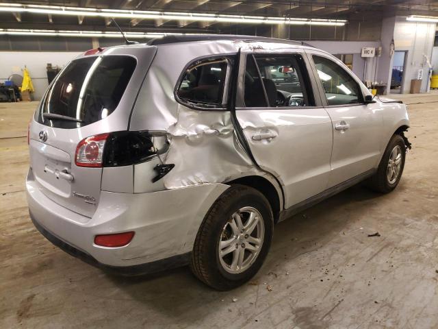 5XYZGDAG0BG058466 - 2011 HYUNDAI SANTA FE GLS SILVER photo 3