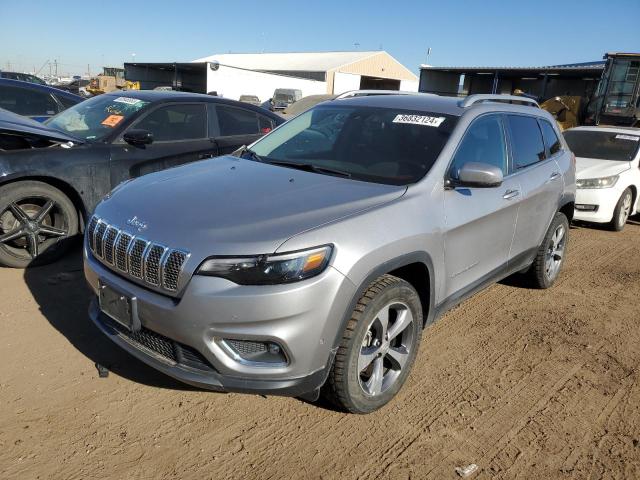 1C4PJMDN7KD179366 - 2019 JEEP CHEROKEE LIMITED SILVER photo 1