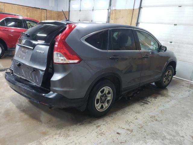 2HKRM4H39EH132735 - 2014 HONDA CR-V LX GRAY photo 3