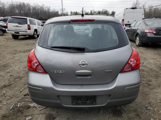 3N1BC1CP2CK280261 - 2012 NISSAN VERSA S GRAY photo 6