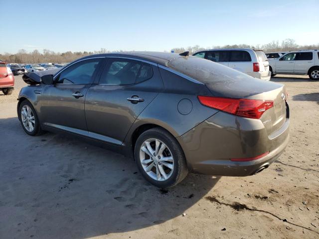 5XXGN4A73CG081226 - 2012 KIA OPTIMA EX GRAY photo 2