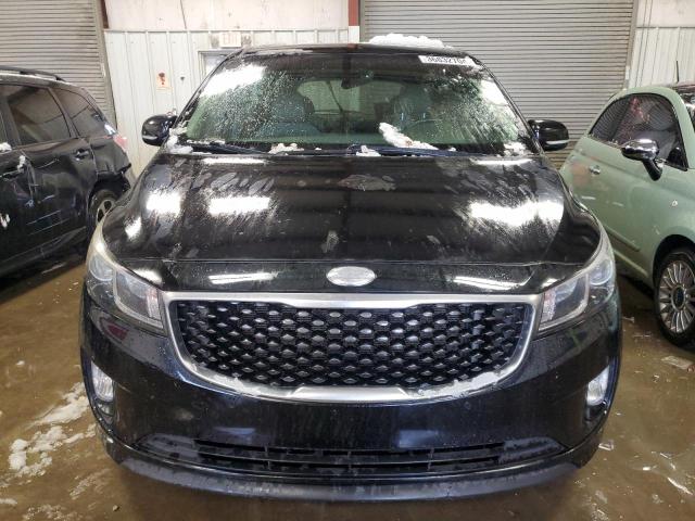 KNDMC5C10J6381759 - 2018 KIA SEDONA EX BLACK photo 5