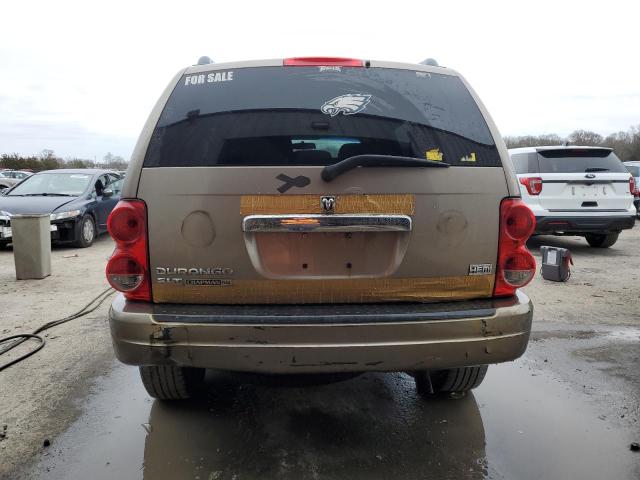 1D4HB48D85F553479 - 2005 DODGE DURANGO SLT TAN photo 6