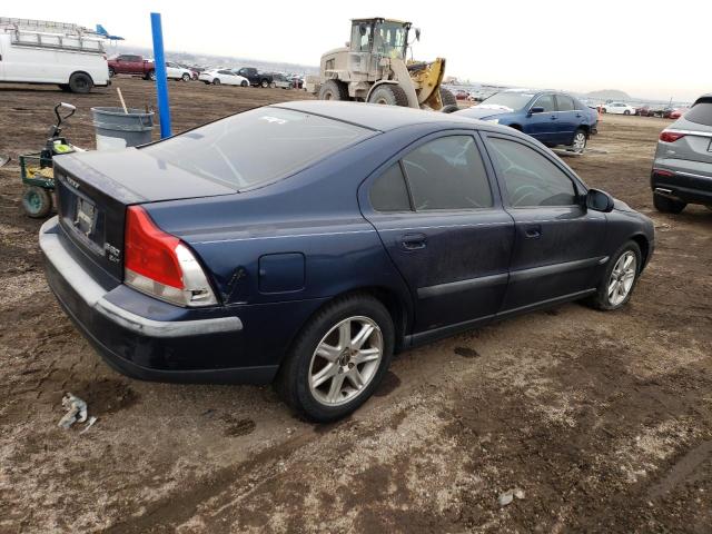 YV1RS58D022104611 - 2002 VOLVO S60 2.4T BLUE photo 3