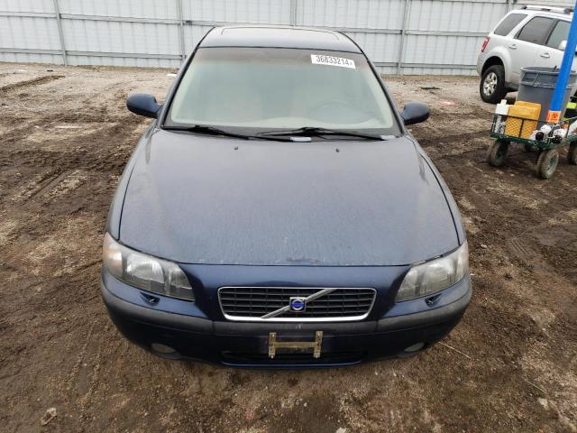 YV1RS58D022104611 - 2002 VOLVO S60 2.4T BLUE photo 5