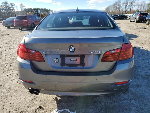 WBA5A7C57FD622807 - 2015 BMW 528 XI GRAY photo 6