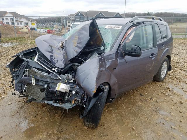 JA4LT21W48Z019610 - 2008 MITSUBISHI OUTLANDER ES  foto 2