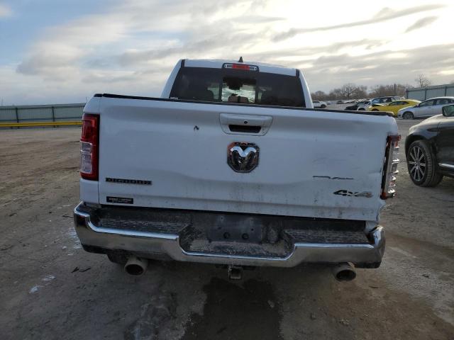 1C6SRFMT9MN802486 - 2021 RAM 1500 BIG HORN/LONE STAR WHITE photo 6