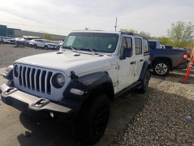 1C4HJXDG5JW147705 - 2018 JEEP WRANGLER UNLIMITED SPORT  photo 2