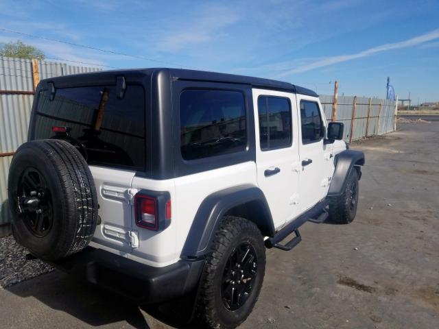 1C4HJXDG5JW147705 - 2018 JEEP WRANGLER UNLIMITED SPORT  photo 4