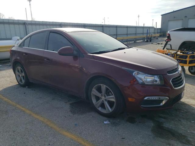 1G1PE5SB2F7174883 - 2015 CHEVROLET CRUZE LT RED photo 4