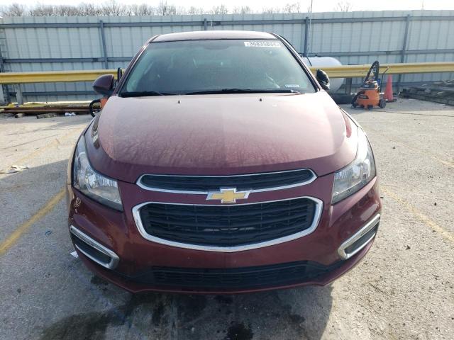 1G1PE5SB2F7174883 - 2015 CHEVROLET CRUZE LT RED photo 5