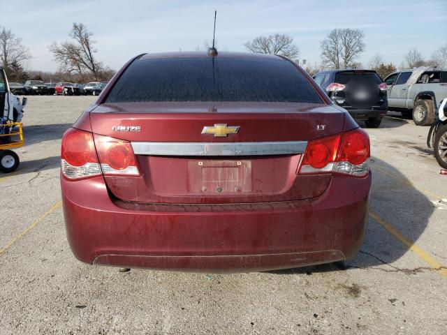 1G1PE5SB2F7174883 - 2015 CHEVROLET CRUZE LT RED photo 6