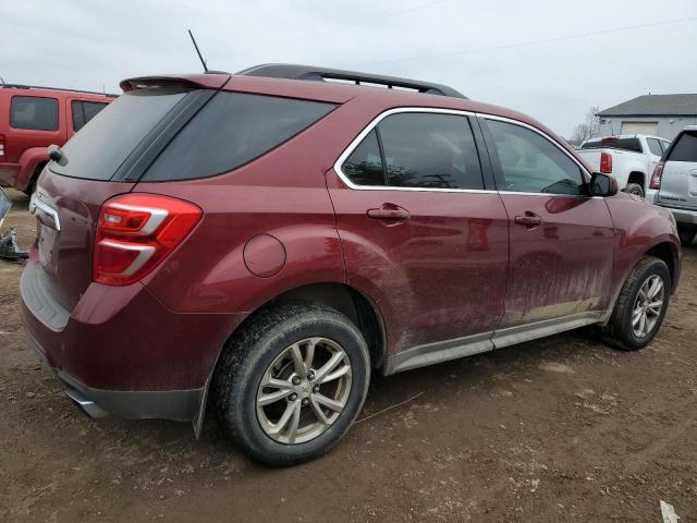 2GNFLFE30H6214102 - 2017 CHEVROLET EQUINOX LT MAROON photo 3