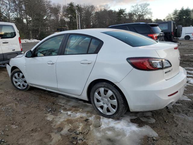 JM1BL1UGXC1518841 - 2012 MAZDA 3 I WHITE photo 2