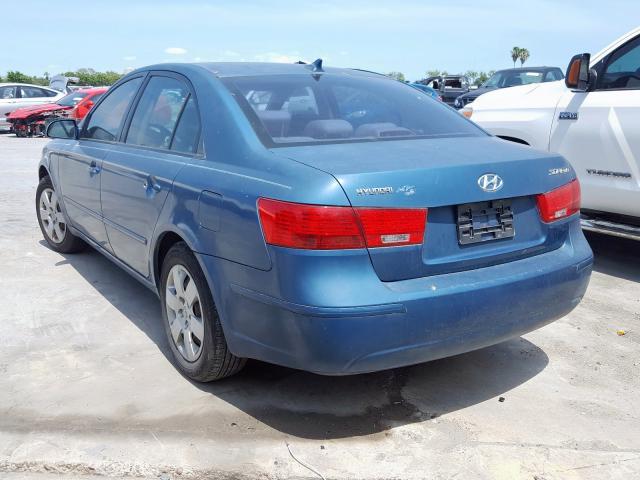 5NPET46C49H416073 - 2009 HYUNDAI SONATA GLS  photo 3