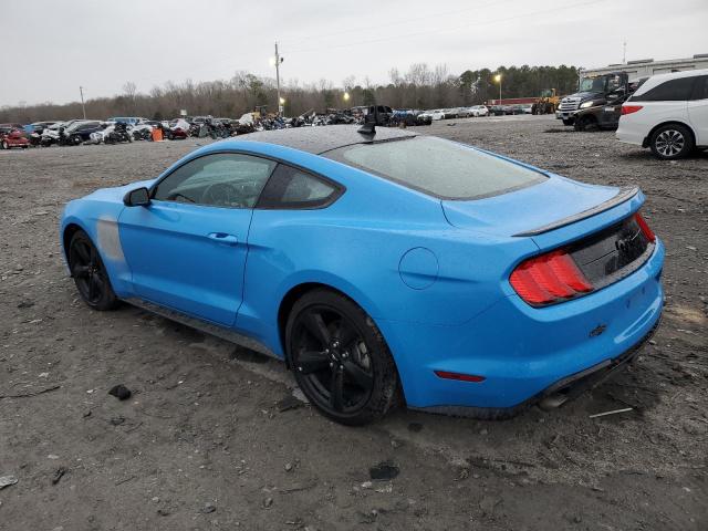 1FA6P8TH6P5106249 - 2023 FORD MUSTANG BLUE photo 2