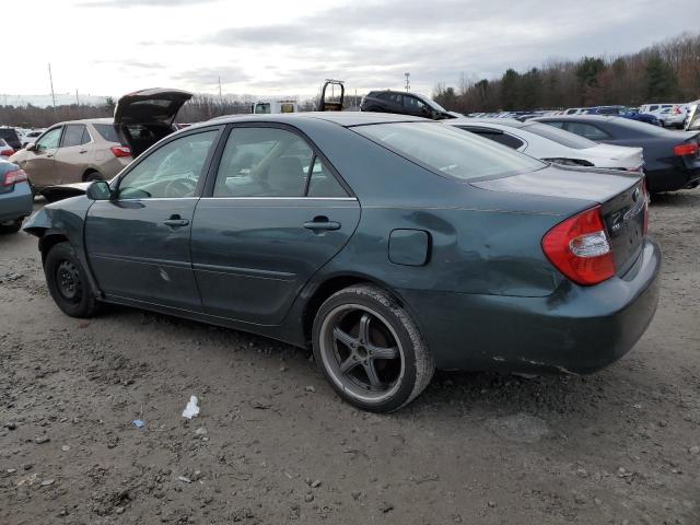 4T1BE32K23U680986 - 2003 TOYOTA CAMRY LE GREEN photo 2