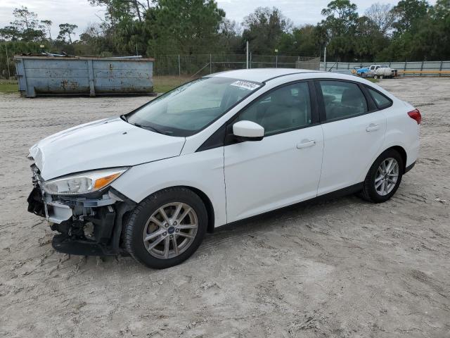 1FADP3F2XJL252819 - 2018 FORD FOCUS SE WHITE photo 1