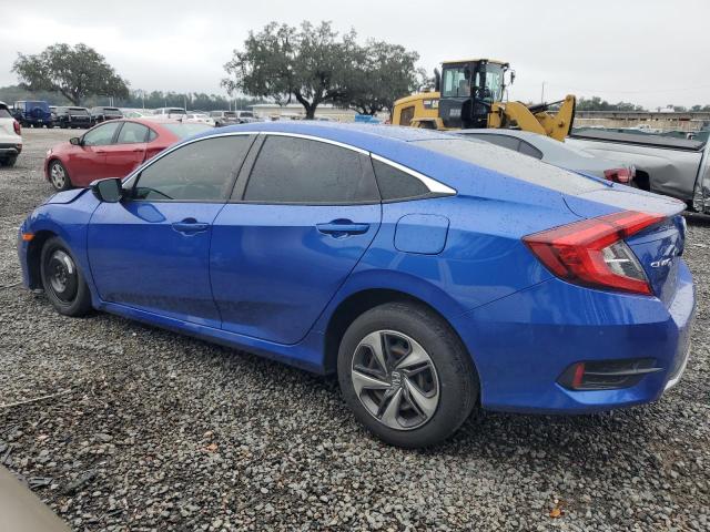 19XFC2F64LE022703 - 2020 HONDA CIVIC LX BLUE photo 2