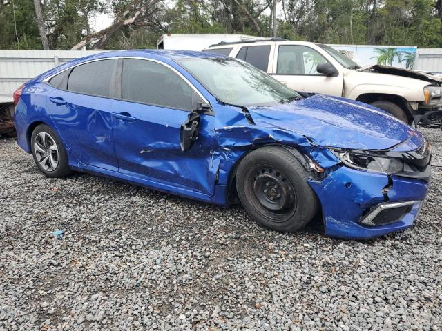 19XFC2F64LE022703 - 2020 HONDA CIVIC LX BLUE photo 4