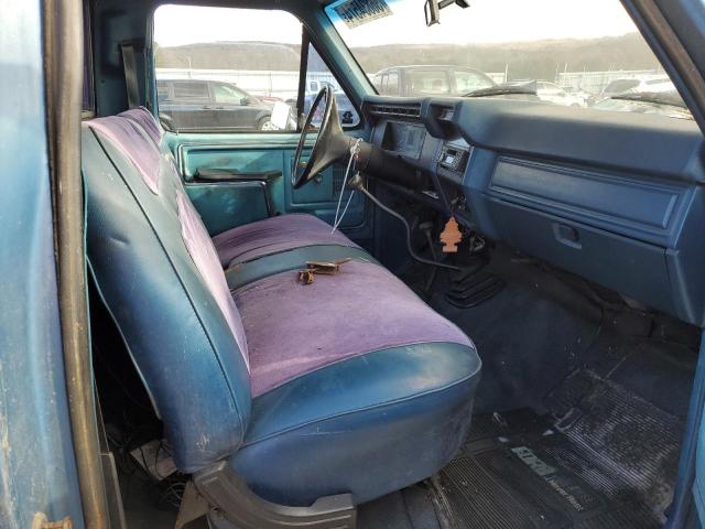 2FTDF14E6CCA09276 - 1982 FORD F150 BLUE photo 10