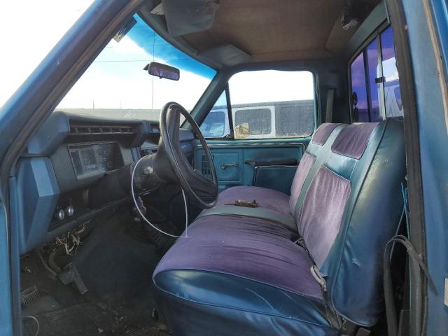 2FTDF14E6CCA09276 - 1982 FORD F150 BLUE photo 7