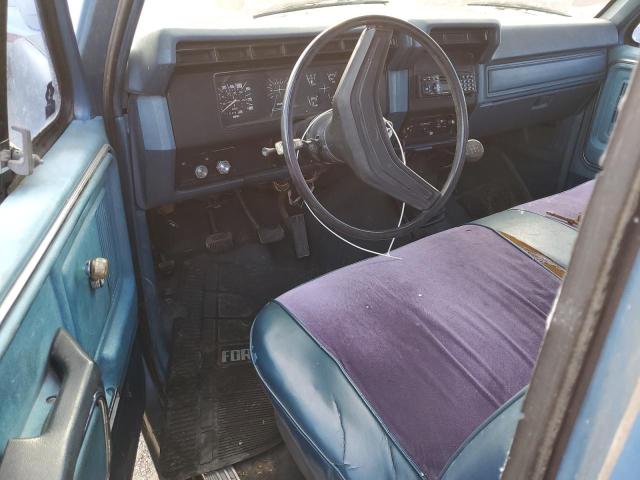 2FTDF14E6CCA09276 - 1982 FORD F150 BLUE photo 8