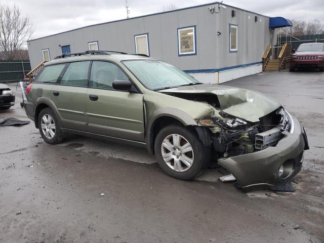 4S4BP61C257380310 - 2005 SUBARU LEGACY OUTBACK 2.5I GREEN photo 4