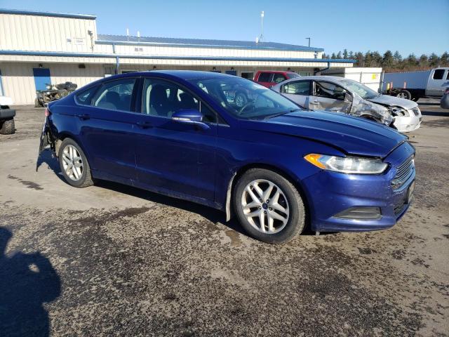 1FA6P0HD1G5132684 - 2016 FORD FUSION SE BLUE photo 4