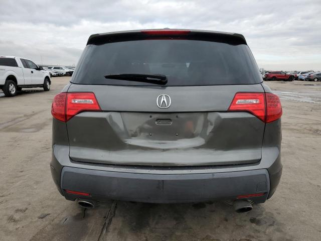 2HNYD28217H536707 - 2007 ACURA MDX GRAY photo 6