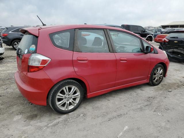 JHMGE88449S067979 - 2009 HONDA FIT SPORT RED photo 3