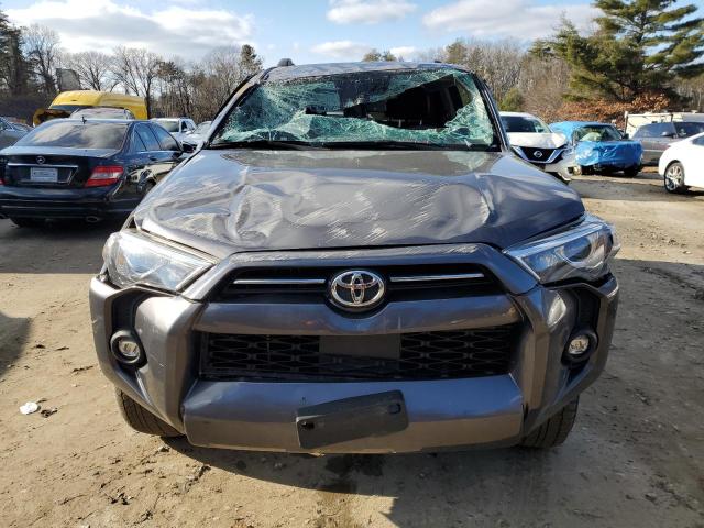 JTEMU5JR1M5943910 - 2021 TOYOTA 4RUNNER SR5/SR5 PREMIUM ნაცრისფერი ფოტო 5