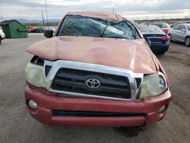 5TEJU62N18Z591858 - 2008 TOYOTA TACOMA DOUBLE CAB PRERUNNER RED photo 5