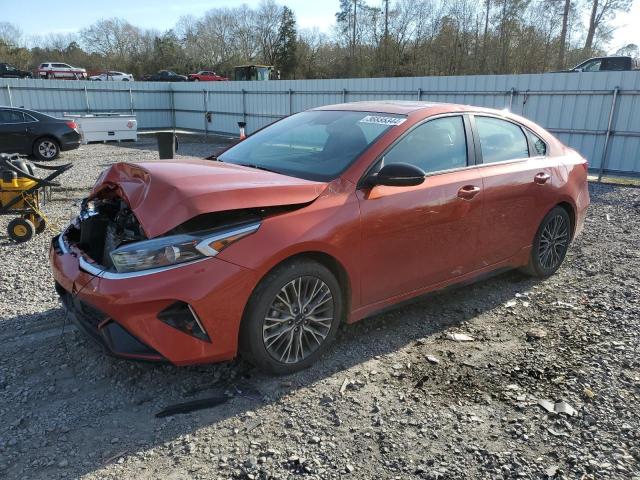 3KPF54AD1NE447939 - 2022 KIA FORTE GT LINE ORANGE photo 1