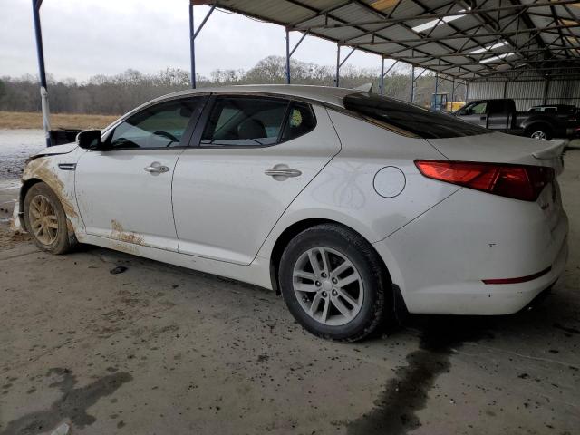 KNAGM4A7XD5367418 - 2013 KIA OPTIMA LX WHITE photo 2