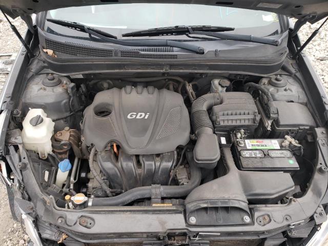 5NPEB4AC8BH183766 - 2011 HYUNDAI SONATA GLS GRAY photo 11