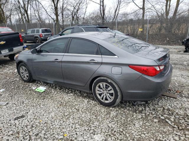 5NPEB4AC8BH183766 - 2011 HYUNDAI SONATA GLS GRAY photo 2